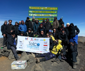 Telco Together at Mt Kilimanjaro